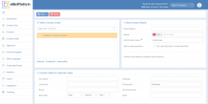 A screenshot from the interface of MarketingPlatform, picturing the instructions for Adding a Profile Manually.