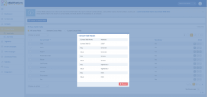 A screenshot from the interface of MarketingPlatform, picturing the instructions to Find, Edit or Delete a Data Field.