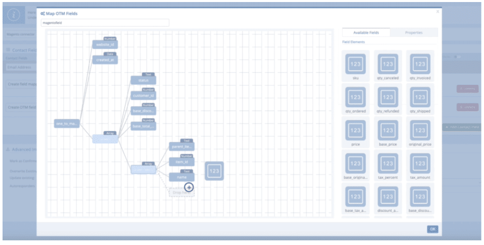 A screenshot from the interface of MarketingPlatform, picturing the instructions to set up a standard system.