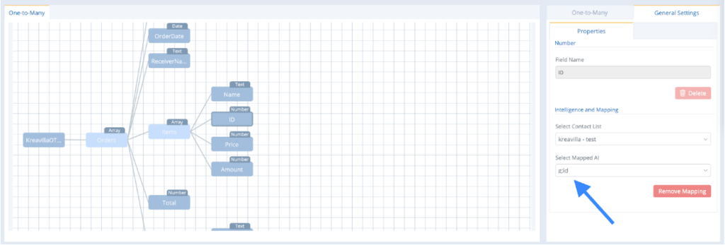 A screenshot from the interface of MarketingPlatform, picturing the instructions to set up a standard system.