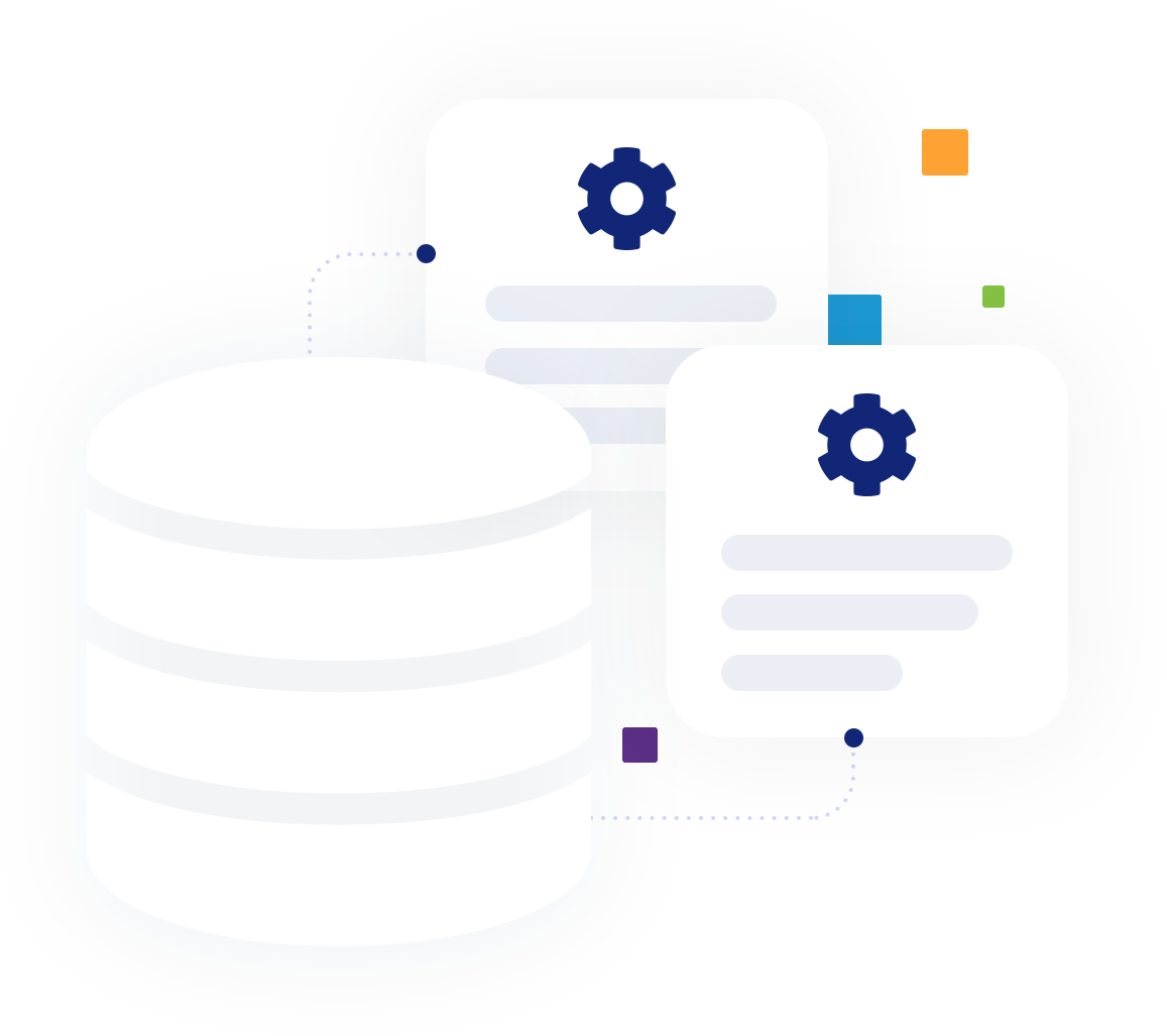 A graphic illustration of using data from other integrated platforms for omnichannel marketing purposes within MarketingPlatform.