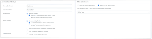 A screenshot from the interface of MarketingPlatform picturing the instructions for using a One-to-Many XML integration via FTP.